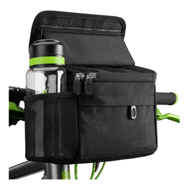 Trizand Waterbestendige stuurtas met telefoonhouder en transparant venster voor navigatie tijdens het fietsen