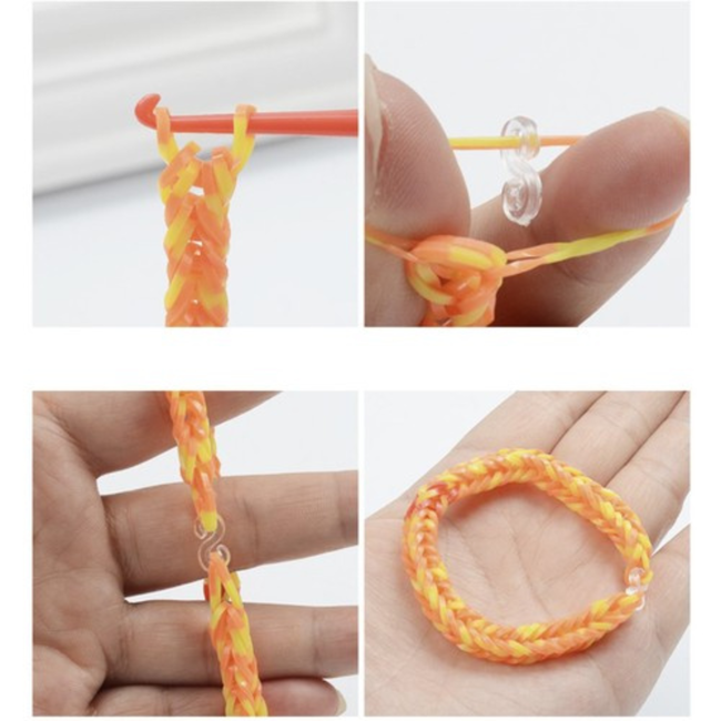 Kruzzel Ultieme 4405-delige Loom Elastiekjes Set: Ontketen Je Creativiteit met de Complete Kit voor DIY Sieraden en Ambachten