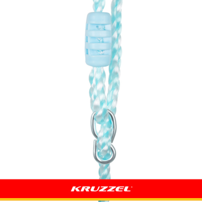 Kruzzel Blauwe Kunststof Schommel – Licht, Veilig & ideaal voor Buiten