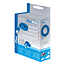 ProPlus Spanband met snelsluiting - 25 mm breed - 2,5 meter lang - set van 2 - blauw