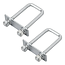 ProPlus Rechthoekige U-beugel - thermisch verzinkt - 40 x 110 mm - set van 2