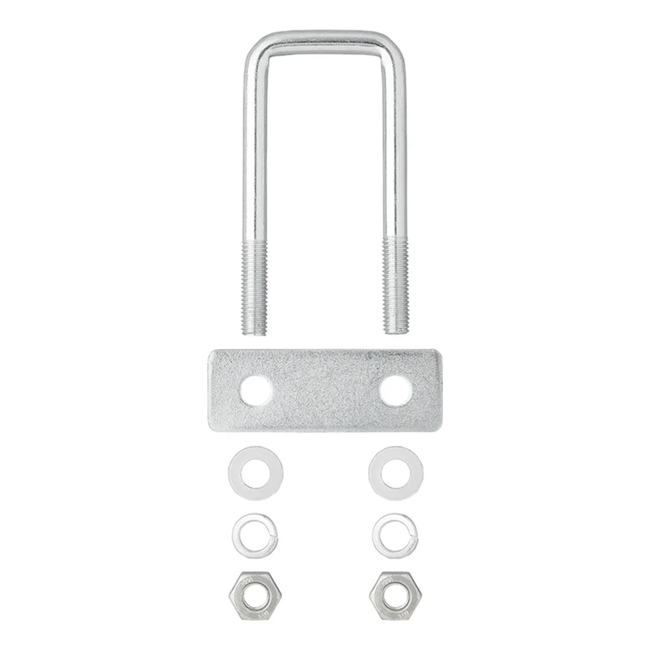 ProPlus Rechthoekige U-beugels - thermisch verzinkt - 40 x 110 mm - set van 2 stuks - Blister