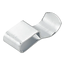 ProPlus Chassisklem - Staal - Ø 6 mm Kabel - 31 x 10 x 12 mm - Zilver