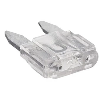 ProPlus Ministeekzekering - 25 Ampère - Transparant - Voor Auto's en Vrachtwagens