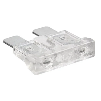 ProPlus Steekzekeringen - 25 Ampère - Transparant - Standaard - Voor Auto's en Vrachtwagens