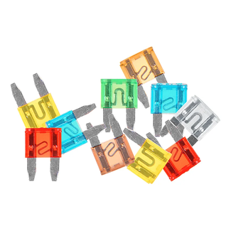 ProPlus Mini steekzekeringen - assorti - 10-delig - diverse ampères