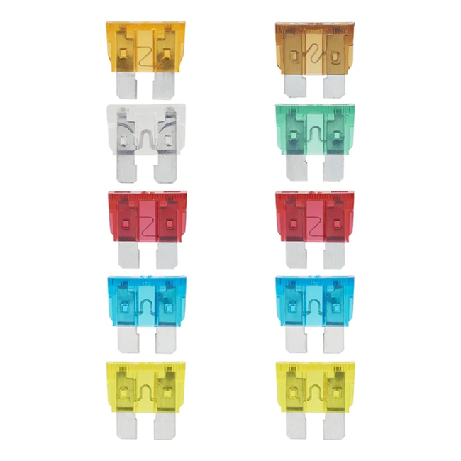 ProPlus Steekzekeringen set - assorti - 10-delig - diverse ampères