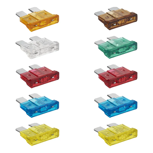 ProPlus Steekzekeringen set - assorti - 10-delig - diverse ampères