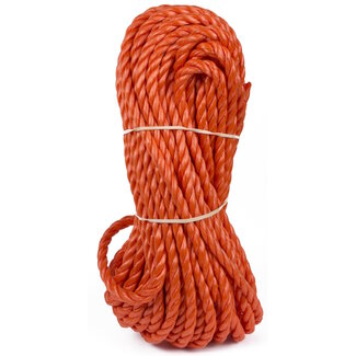 Benson Sterk en veelzijdig touw - Ø 8 mm - 20 meter - opvallend oranje