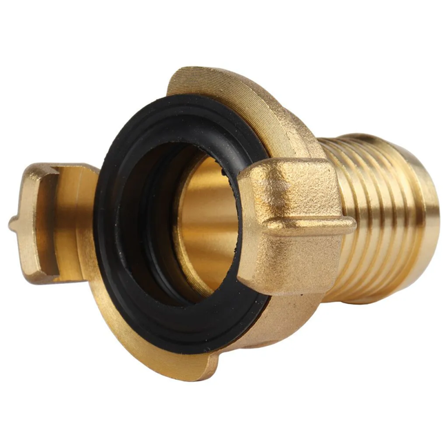 Talen Tools GK-Snelkoppeling met Slangtule - Ø 25 mm Messing