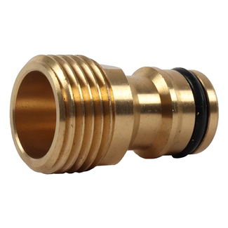 Talen Tools Messing Kraannippel - 1/2 Inch Uitwendige Draad - Weerbestendig