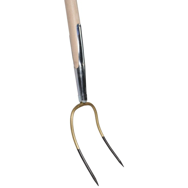 Talen Tools Balenvork – 5V – Essenhouten steel 150 cm – Gecoate tand