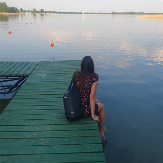 Trizand Waterdichte Tas 20L - Duurzaam en Betrouwbaar voor Buitenactiviteiten