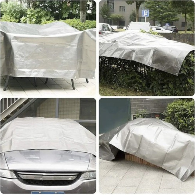 Gardlov Sterk Zeil 3x4m - Waterdicht en Weerbestendig - HDPE Constructie