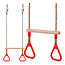 Kruzzel 2-in-1 schommel met Trapeze - Verstelbaar - 100kg draagkracht