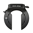 AXA Ringslot 72,5 mm zwart met ART2, gehard stalen beugel, plug-in aansluiting, sleutelbediening en flexibele montage