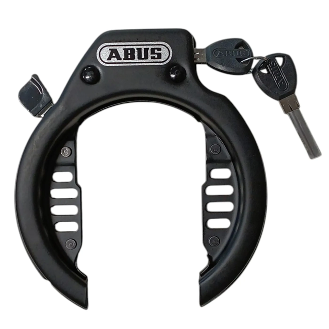 ABUS  Ringslot 52LH R zwart met sleutel, gehard staal en snelle basisbeveiliging voor je fiets