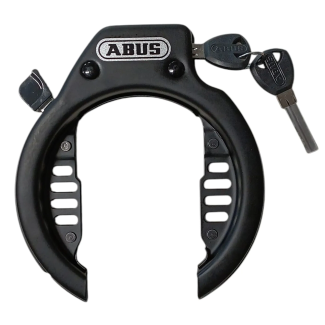 ABUS Ringslot 52 LH zwart met sleutelbediening en lichte basisbeveiliging voor je fiets