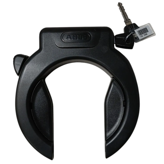 ABUS Ringslot ART2 zwart met 8,5 mm beugel, plug-in optie, brede binnenruimte en werkplaatsverpakking
