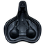 Selle Comfortabel fietszadel met gel vulling - 26 x 18 cm - Zwart