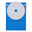 ProPlus Parkeerschijf met zuignap - Duits - 15 x 11 cm - Blauw