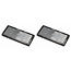 ProPlus Zelfklevende reflectoren - rechthoekig - wit - 85 x 39 mm - 2 stuks