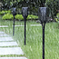 Gardlov Solar Tuinfakkels 4-Pack - LED Tuinlampen met Natuurlijke Vlam - Energiebesparend en Weerbestendig