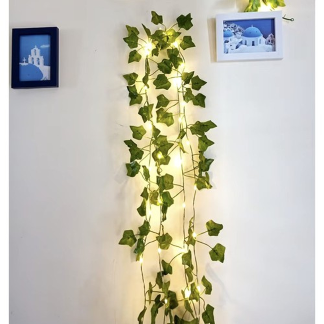 Gardlov Kunstklimop met LED Verlichting – Natuurlijke Sfeer voor Thuis