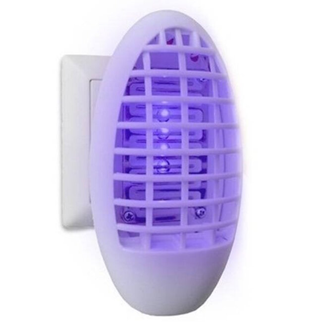 Benson Insectenlamp plug-in - UV-licht - Met opvangbakje - Energiezuinig - Wit