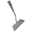 Talen Tools Rechte Schoffel - 18 cm - Verzinkt Staal - Zonder Steel