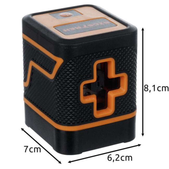 Bigstren Laserwaterpas - Zelfnivellerend - Groene Kruislaser - Compact en Nauwkeurig