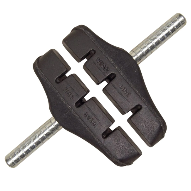 Tektro Cantilever remblokken - Asymmetrisch - 60 mm - Zilver - Per paar