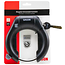 Simson Zwart ringslot Connect ART2 met sleutel en plug-in voor insteekketting of kabel voor je fiets