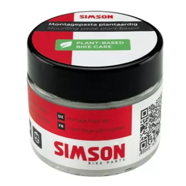Simson Montagepasta voor carbon, aluminium en stalen fietsonderdelen met stevige grip