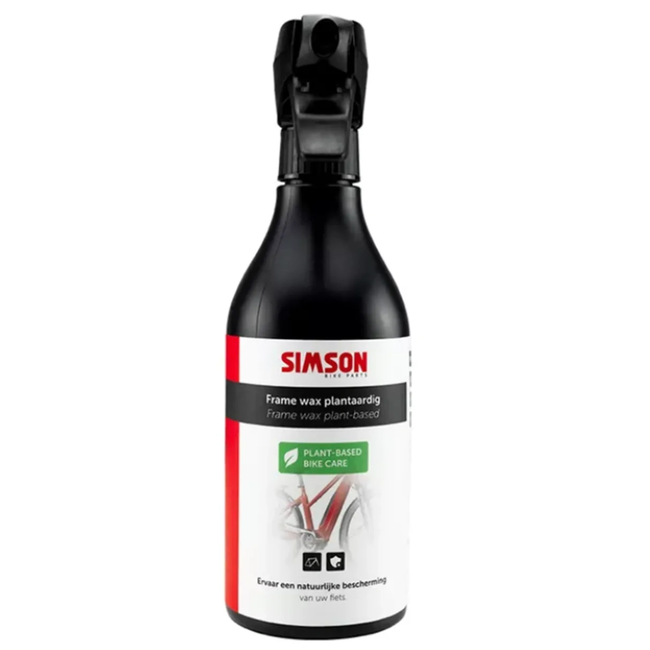 Simson Plantaardige framewax voor fietsframe met diepe glans en waterafstotende waxlaag voor lak
