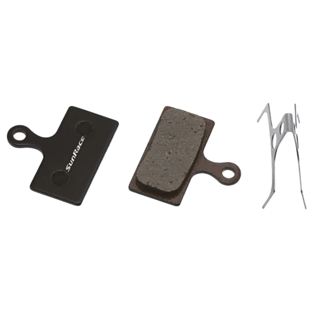 Sunrace Schijfremblokset DPS42 gesinterd zwart voor Shimano tweezuiger remklauwen