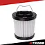 Xtrobb wasbaar HEPA-filter – set van 2 stuks – 4,5 × 4,5 cm – polypropyleen – voor Xtrobb ProVac 24263