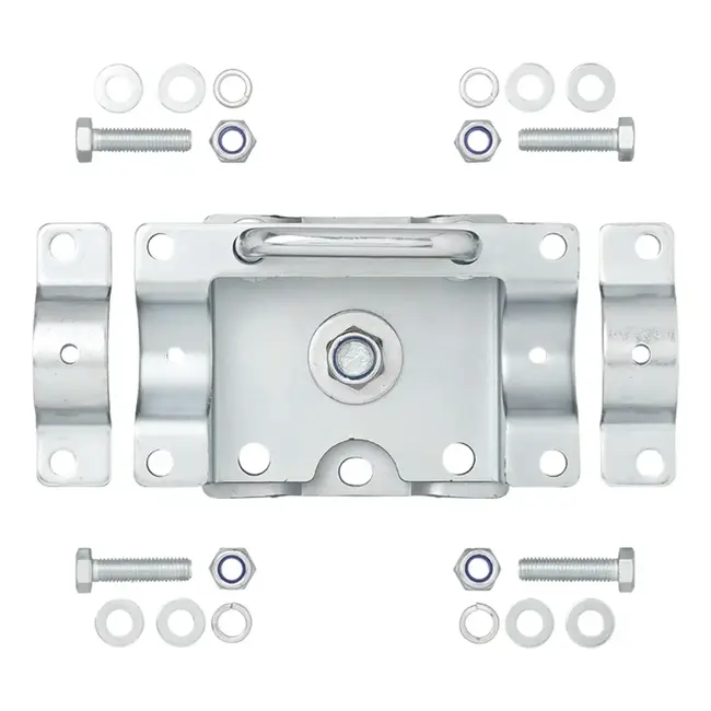 ProPlus Kantelbare neuswielklem 48 mm met verzinkt stalen bevestiging, Ø11 mm gatmaat en 300 kg draagvermogen voor aanhanger