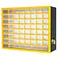 Keltin Kunststof lade-organizer 50 x 16 x 39 cm met 64 lades voor schroeven en onderdelen
