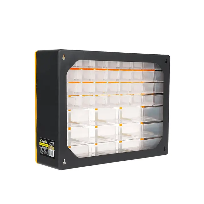 Keltin Kunststof lade-organizer 50 x 16 x 39 cm met 44 lades voor schroeven en onderdelen