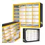 Keltin Kunststof lade-organizer 50 x 16 x 39 cm met 24 ruime lades voor onderdelen