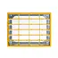 Keltin Kunststof lade-organizer 50 x 16 x 39 cm met 24 ruime lades voor onderdelen