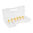 Keltin Kunststof gereedschapswagen 46 x 26 x 62 cm met lades, wielen en organizer