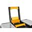 Keltin Kunststof gereedschapswagen 46 x 26 x 62 cm met lades, wielen en organizer