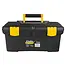 Keltin Kunststof gereedschapskist 41 x 21 x 20 cm met tray, handgreep en 2 sluitingen
