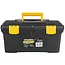 Keltin Kunststof gereedschapskist 32 x 17 x 17 cm met tray, handgreep en 2 sluitingen