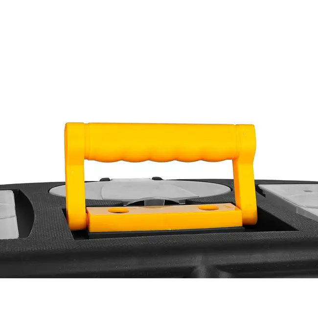 Keltin Kunststof gereedschapskist 49 x 27,5 x 24 cm met 2 organizers, tray, bitsvak en sluitingen