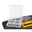 Keltin Kunststof gereedschapskist 41 x 22 x 19,5 cm met 2 organizers, tray en bitsvak