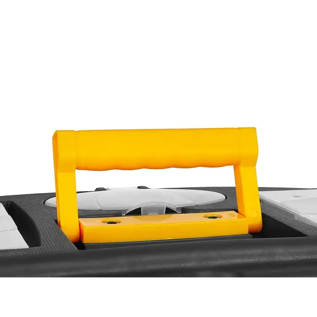 Keltin Kunststof gereedschapskist 41 x 22 x 19,5 cm met 2 organizers, tray en bitsvak