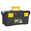 Keltin Kunststof gereedschapskist 32 x 17,5 x 16 cm met 2 organizers, tray en dekselvakken
